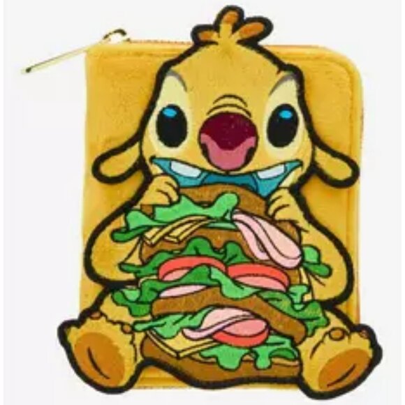 Disney Other - Loungefly Disney Lilo & Stitch Reuben Sandwich Wallet NWT